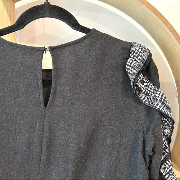 Zara Basic Ruffled Top - Picture 4 of 5